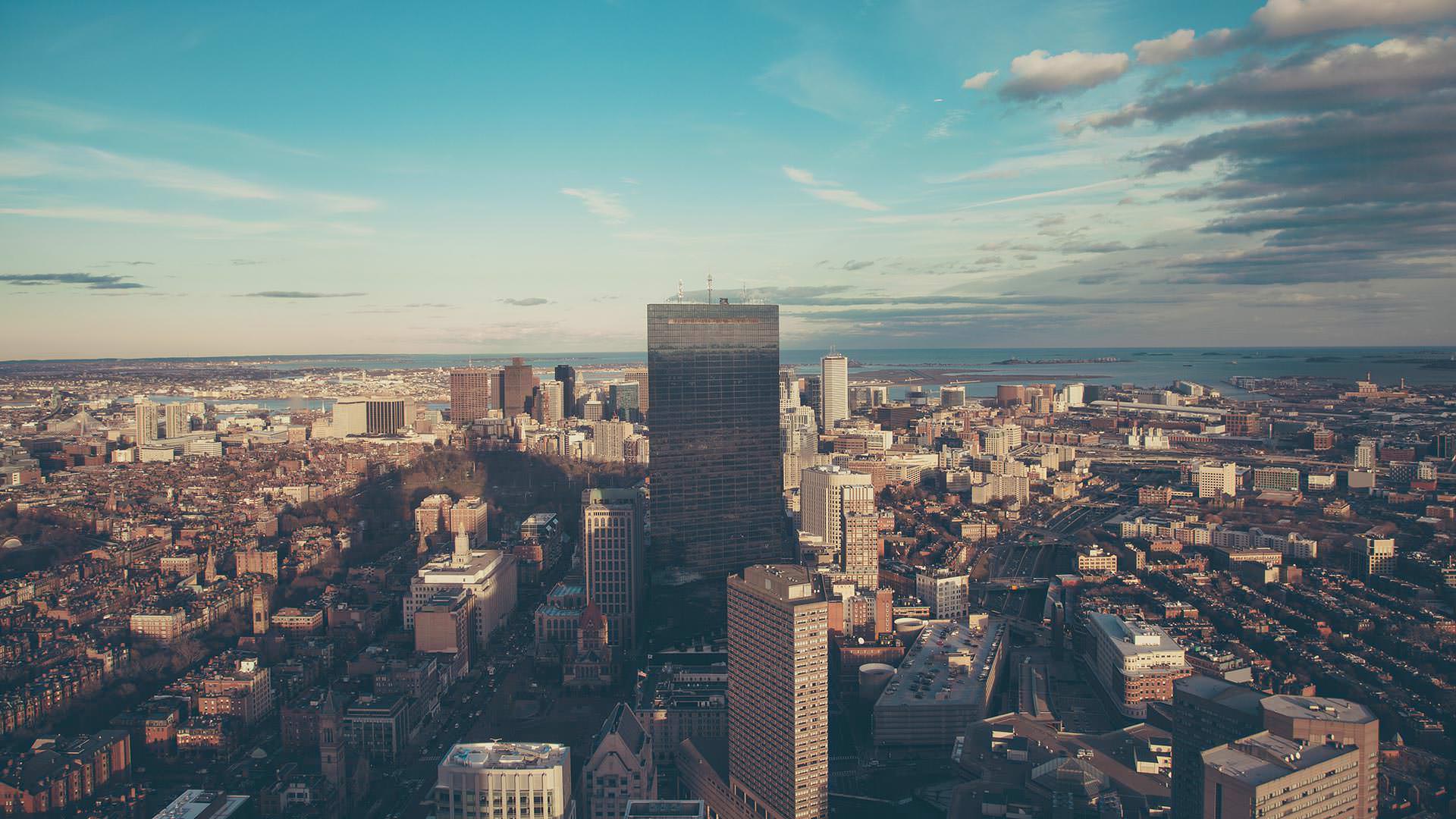City Skyline photography slide