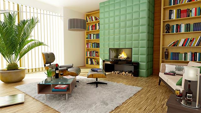 Countryside mansion interior