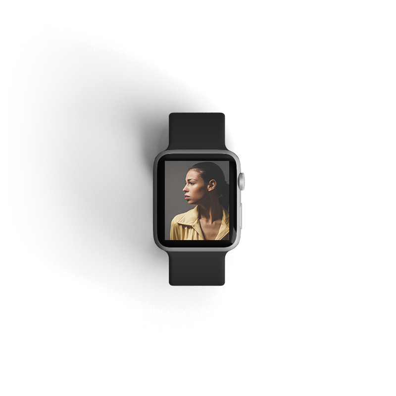 Premium smartwatch with band