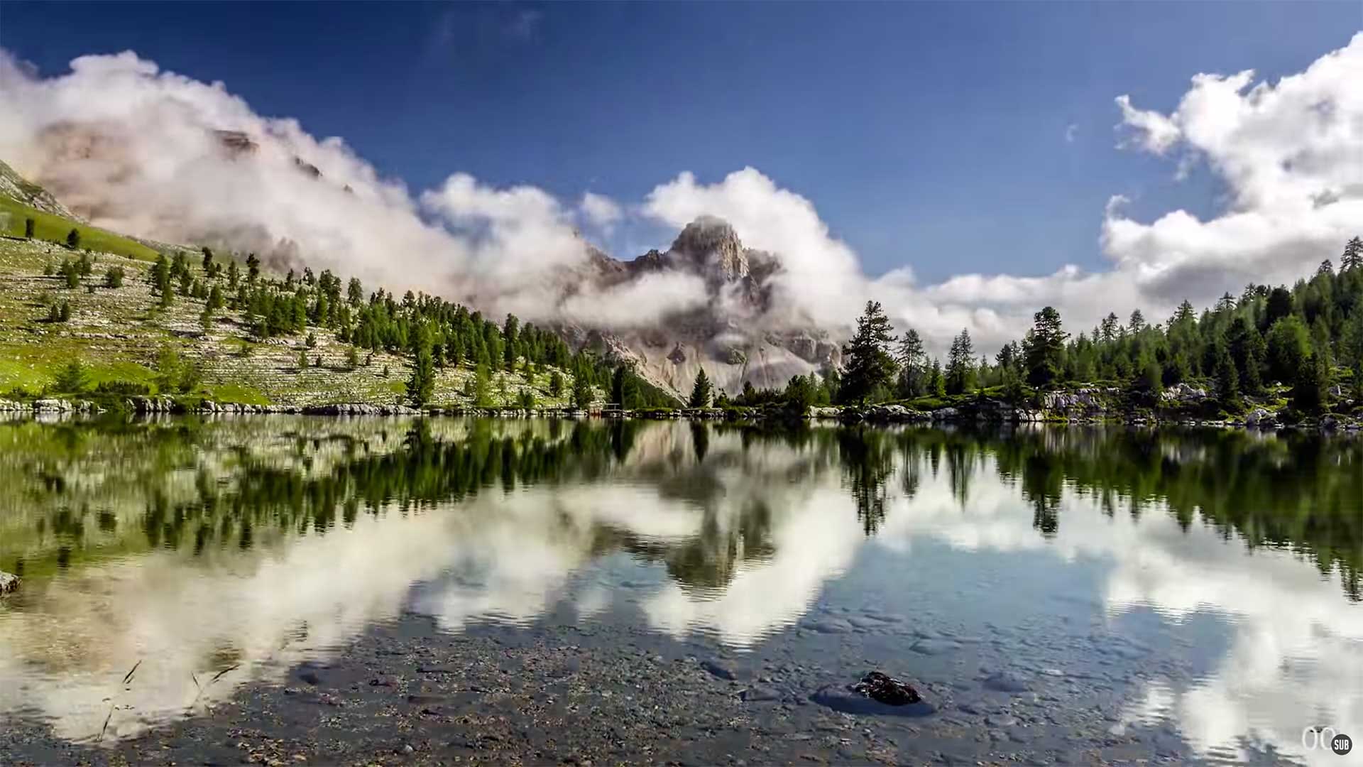 YouTube video hero slider background