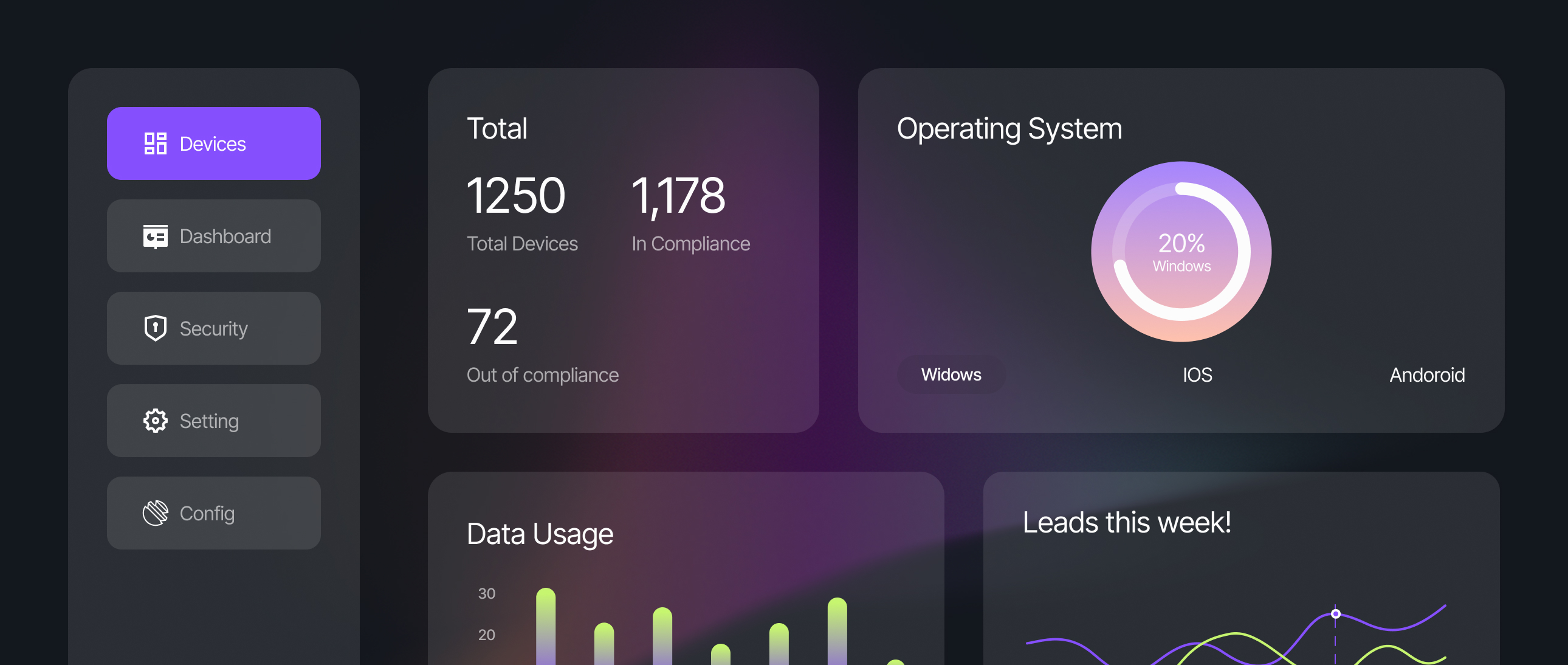 Nexsas mobile device management software