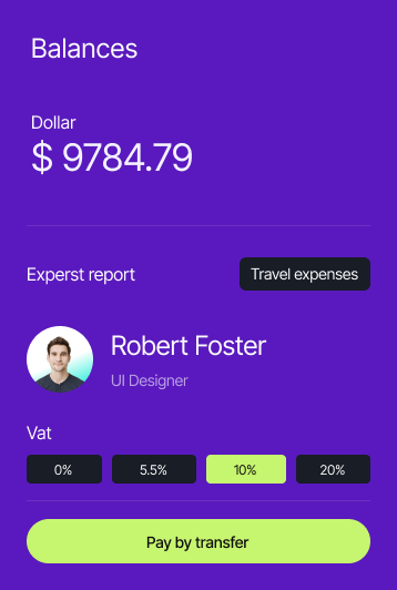 CRM activity feed