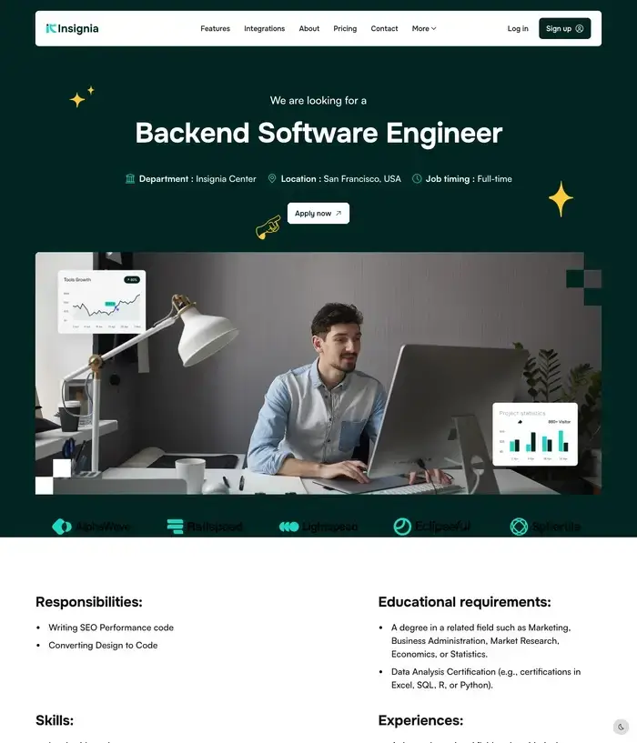 Job details
