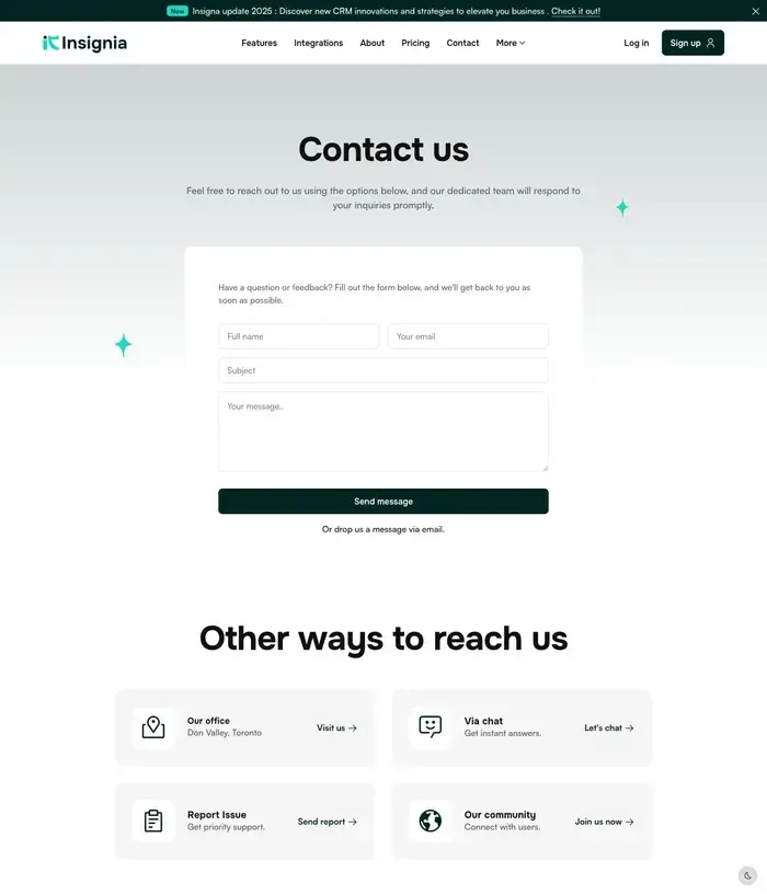Contact v2